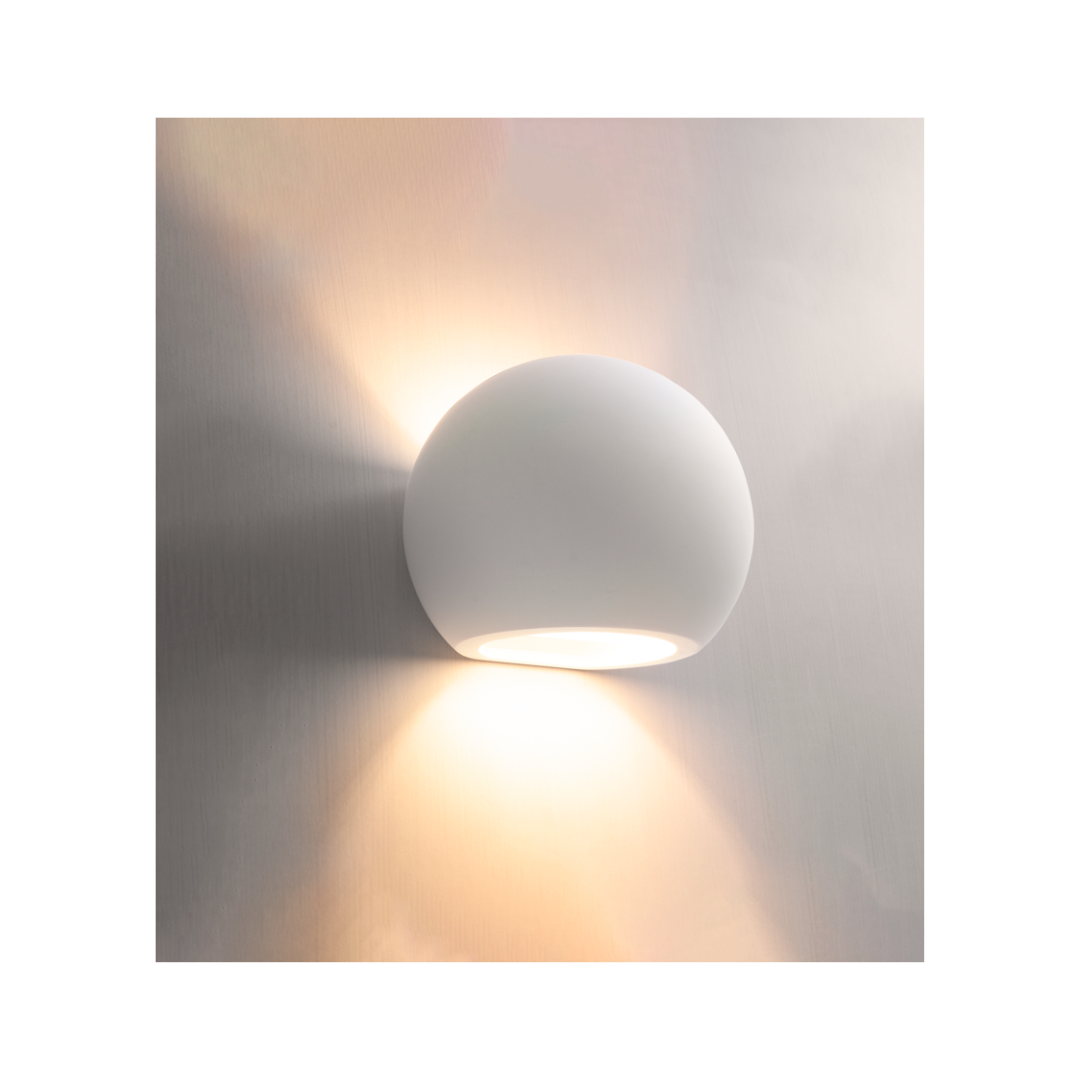 APPLIQUE IN GESSO 150x125x115 - G9