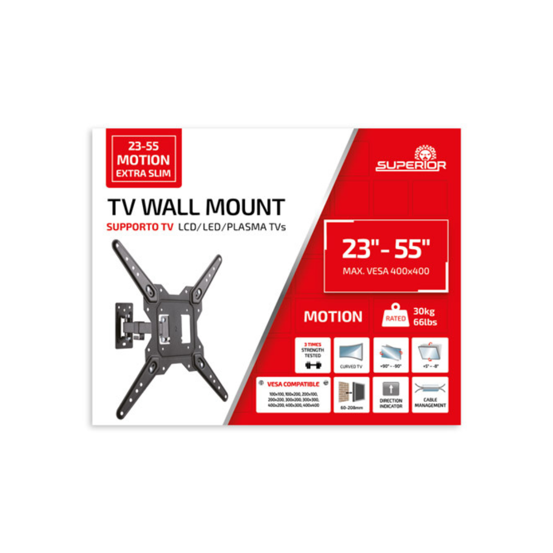 Supporto tv SUPERIOR 23-55 Motion Extra Slim SUPSTV017