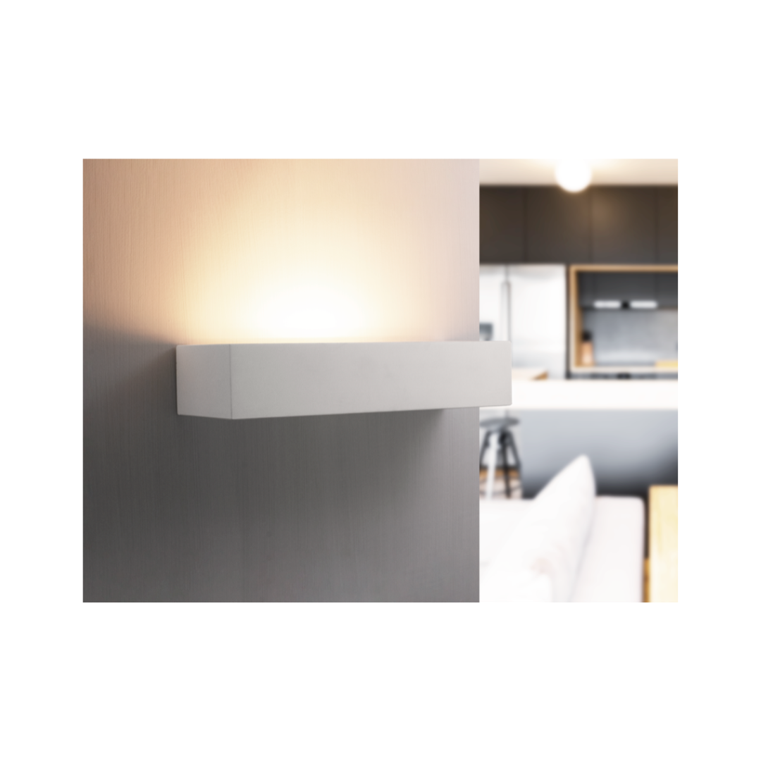 APPLIQUE IN GESSO 275x95x55 - E14