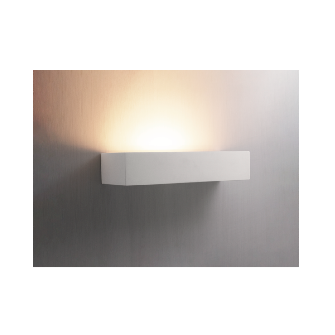 APPLIQUE IN GESSO 275x95x55 - E14