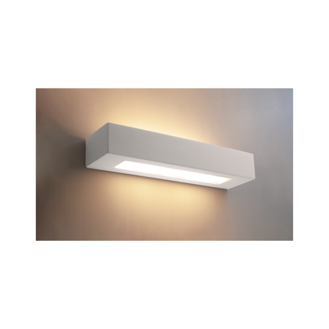 APPLIQUE IN GESSO 360x95x60 - E14