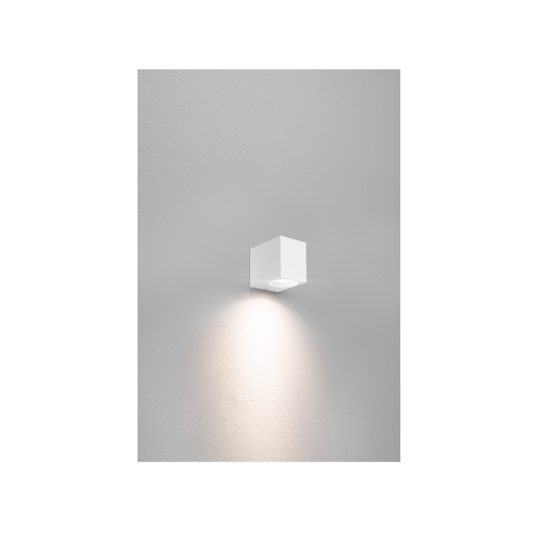 APPLIQUE LED AXO QUADRATA MONODIREZ. BIANCA - GU10 - IP54