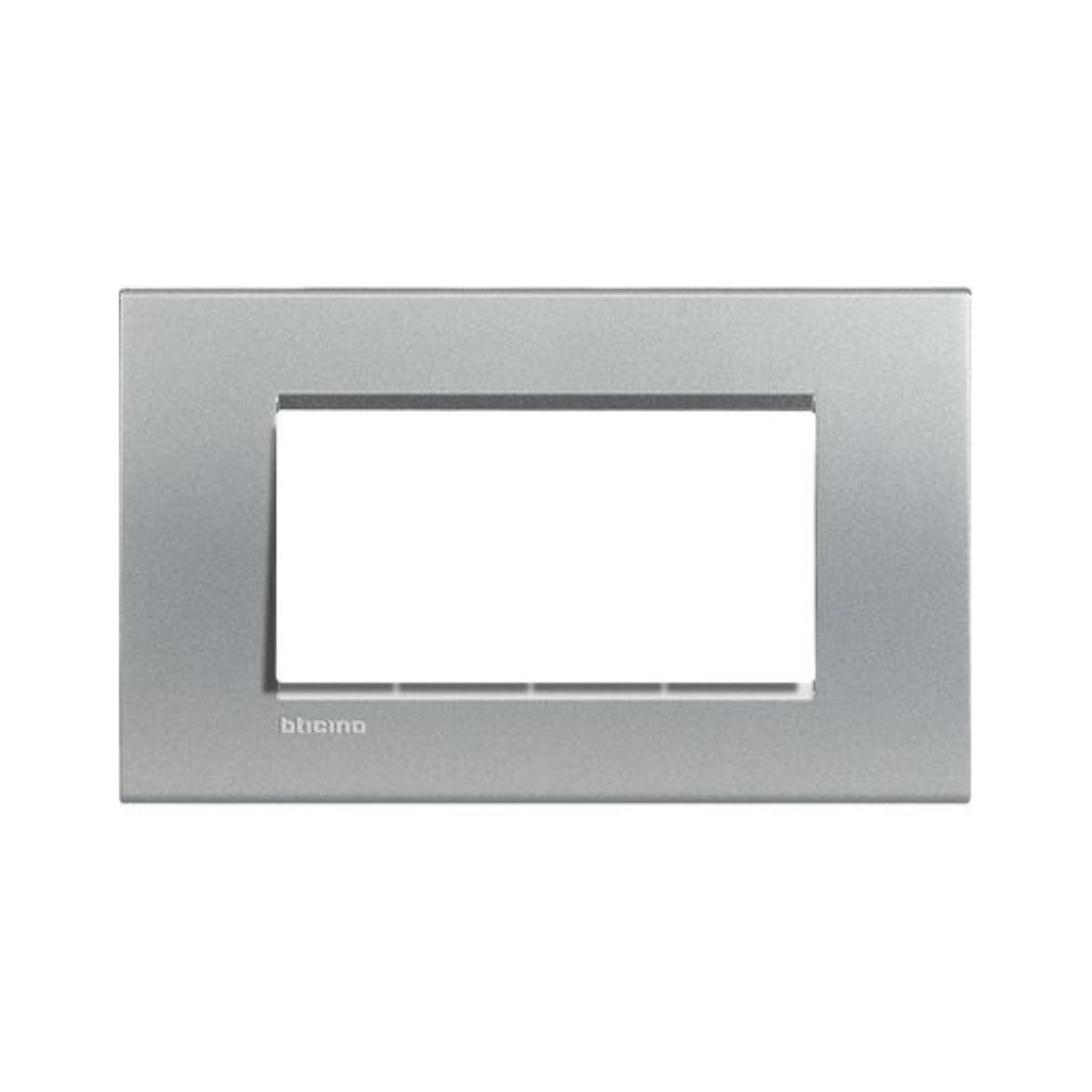 Placca quadra 4 moduli Biticino Livinglight   LNA4804TE