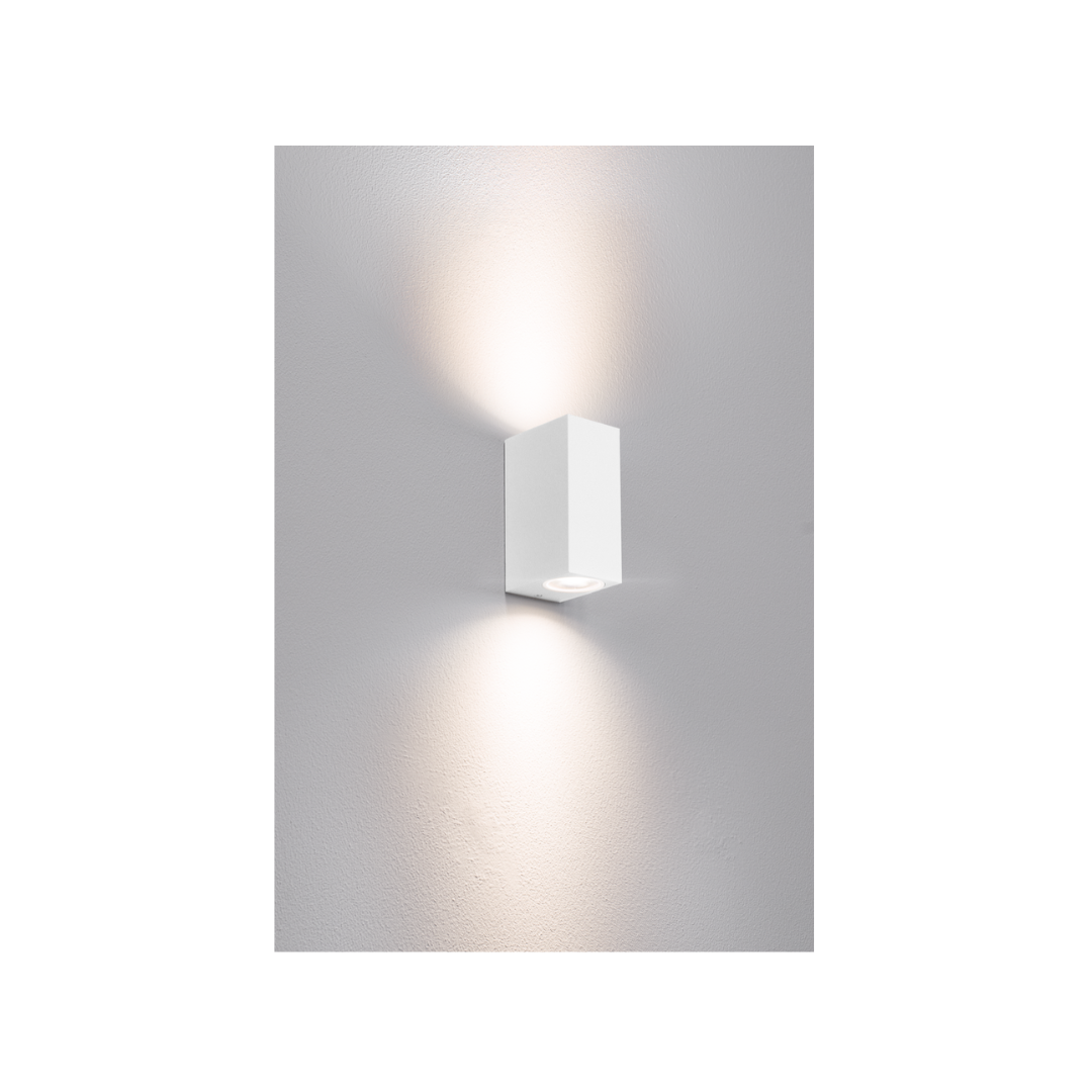 APPLIQUE LED AXO QUADRATA BIDIREZ. BIANCA - GU10 - IP54