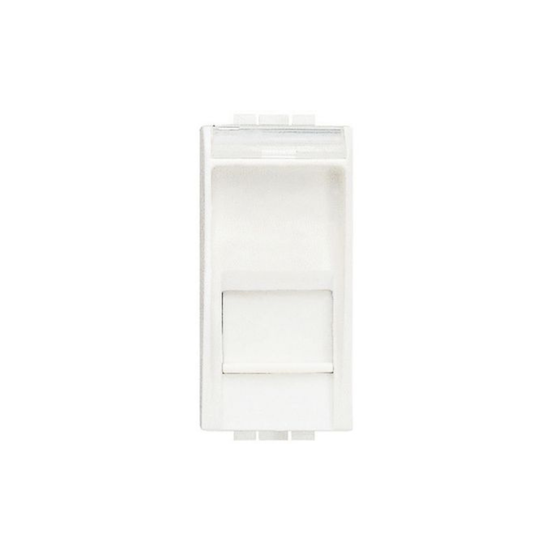 Connettore RJ45 Bticino Livinglight bianco categoria 5E UTP N4279C5E