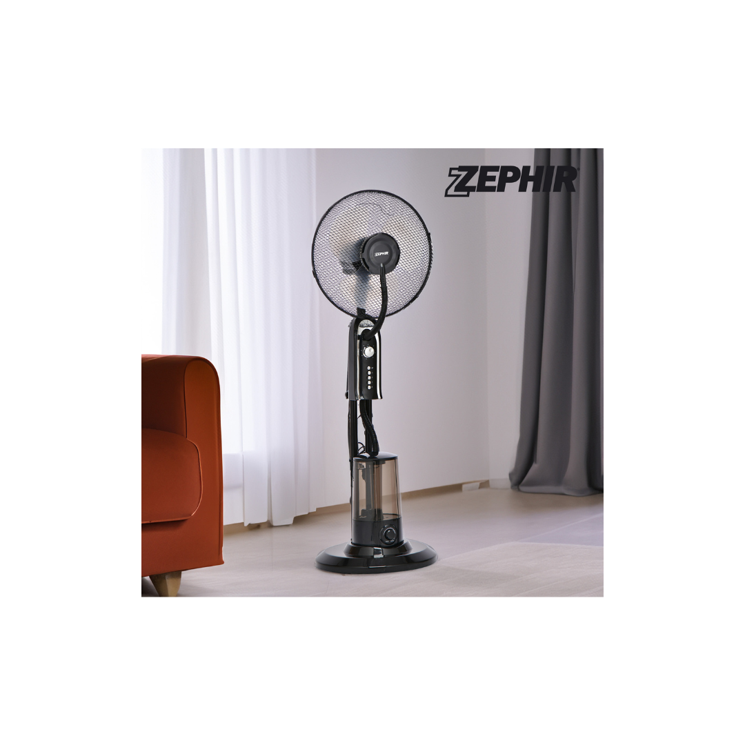 VENTILATORE A PIANTANA NEBULIZZANTE PALA 40CM