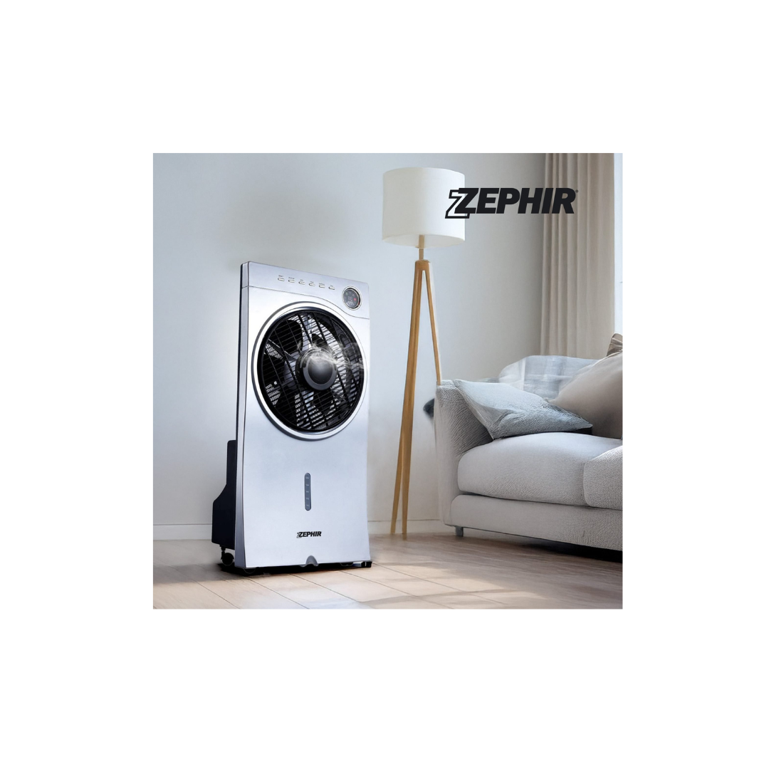 VENTILATORE CON NEBULIZZATORE E IONIZZATORE