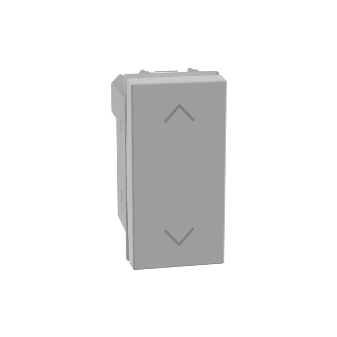 Commutatore Bticino Matixgo 1P 10 AX, 250Vac, tasto 1-0-2 grigio JG4027N