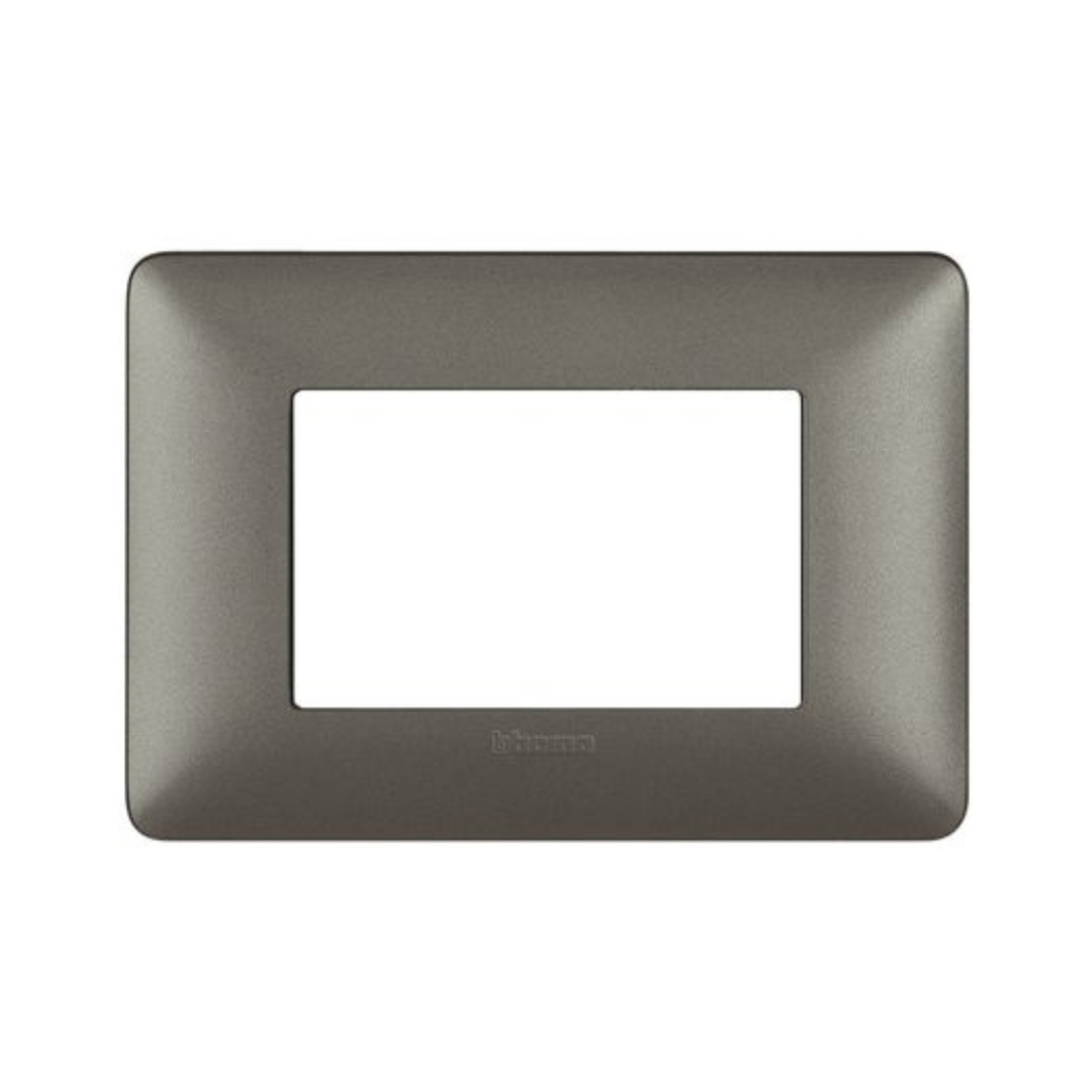 Placca 3 moduli  Bticino Matix colore Iron AM4803MIR