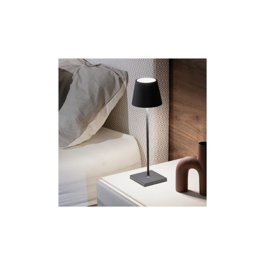 Poldina lampada da tavolo Grigio Scuro LD0340N3