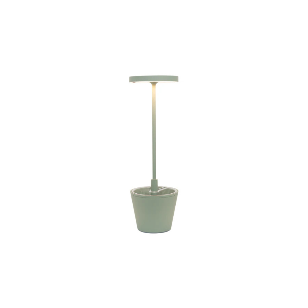 Poldina Reverso lampada da tavolo Salvia LD0420G3