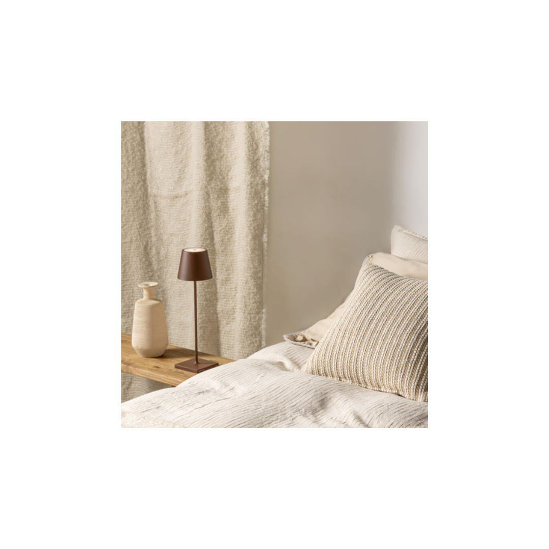 Poldina lampada da tavolo Corten LD0340R3