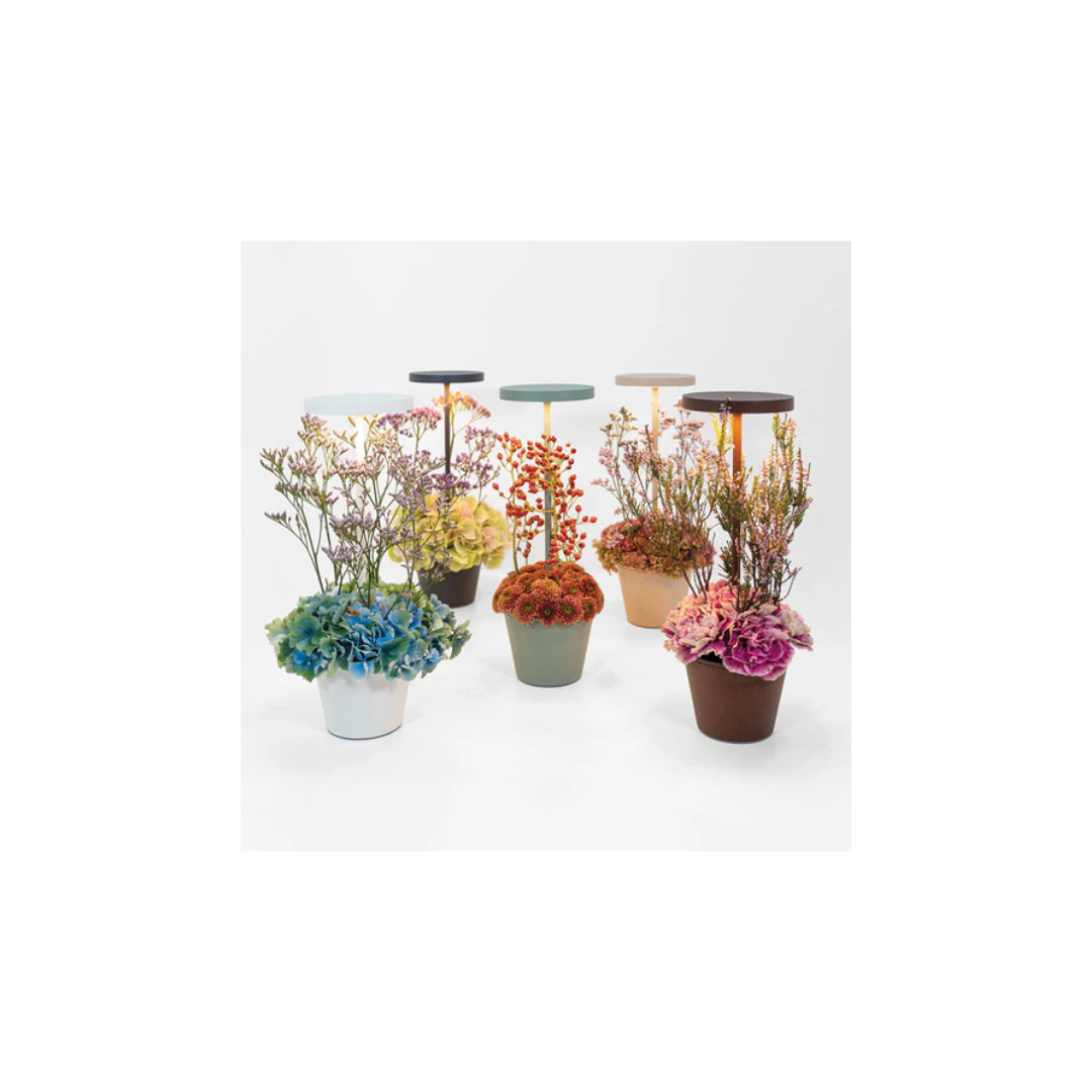 Poldina Reverso lampada da tavolo Bianca LD0420B3