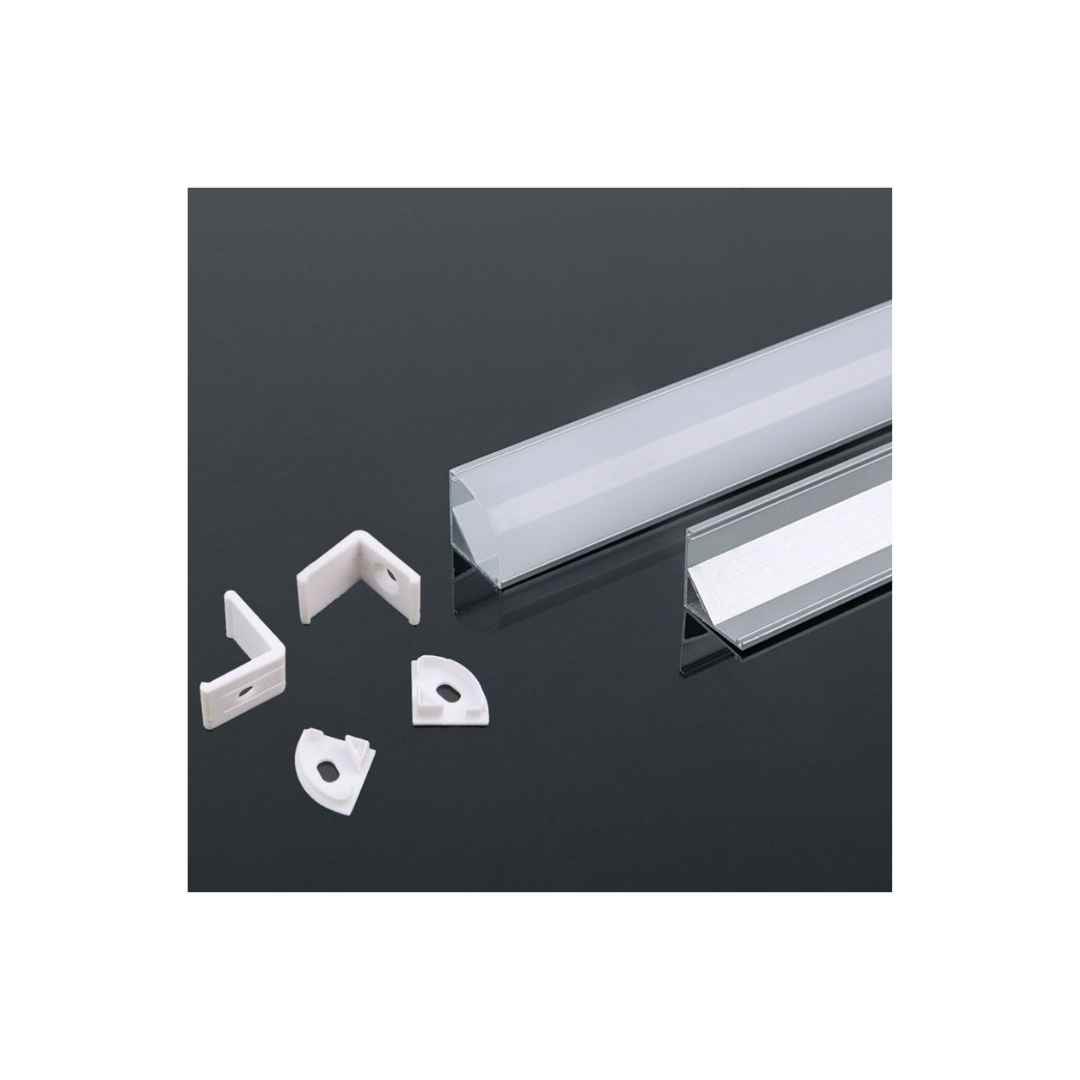 Profilo in Alluminio Angolare Silver SKU 3353