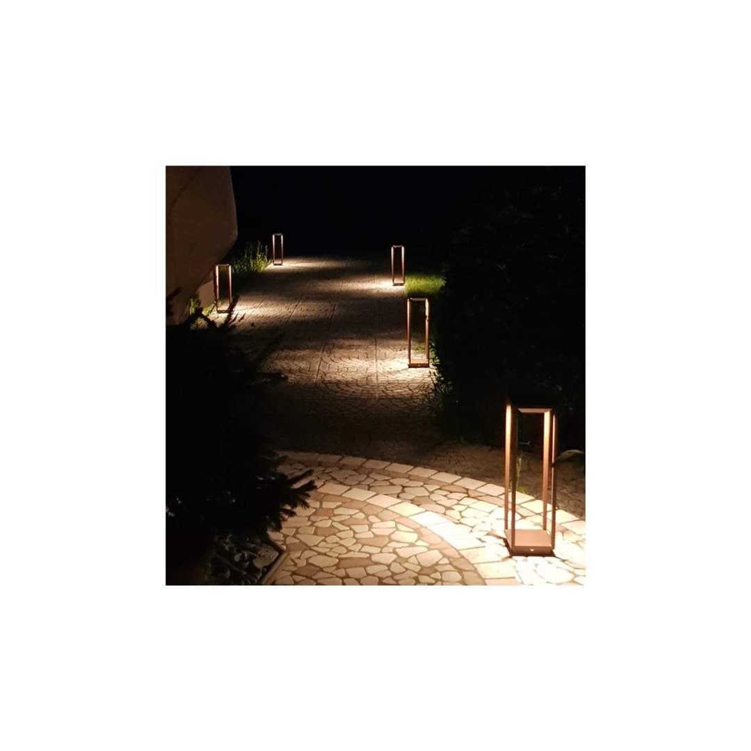 Home Solar lampada da terra Corten LD0256R3