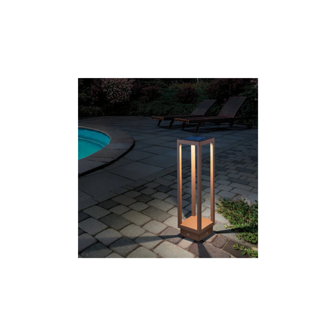 Home Solar lampada da terra Grigio Scuro LD0256G3