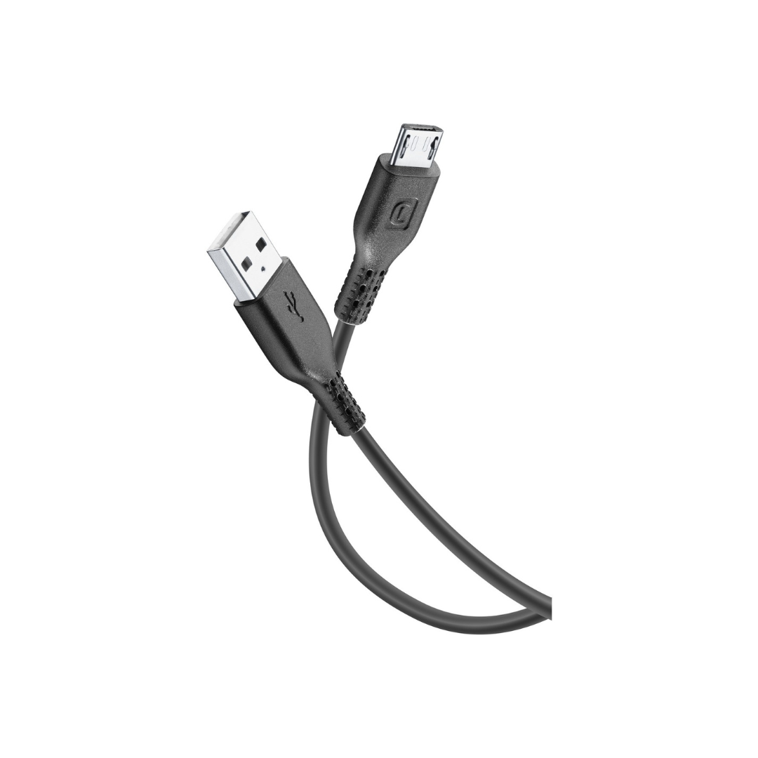 Cavetto usb-microusb 2mt nero cellularline