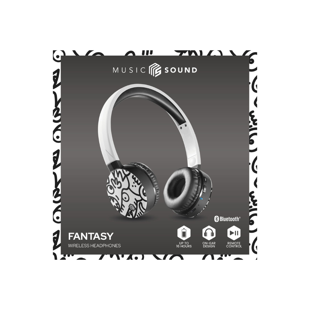 Cuffie bluetooth con graffiti Cellularline