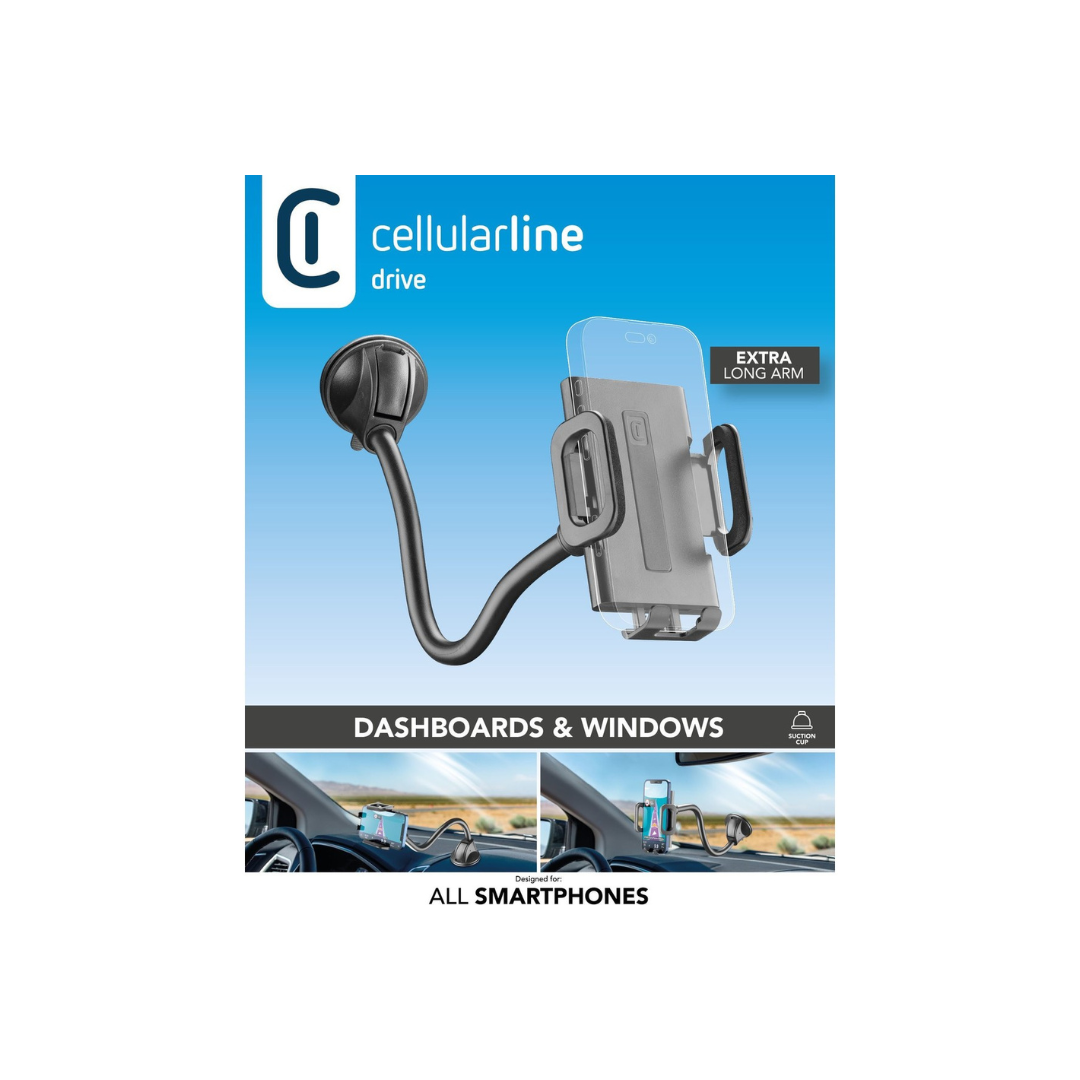 Supporto da auto flessibile Cellularline
