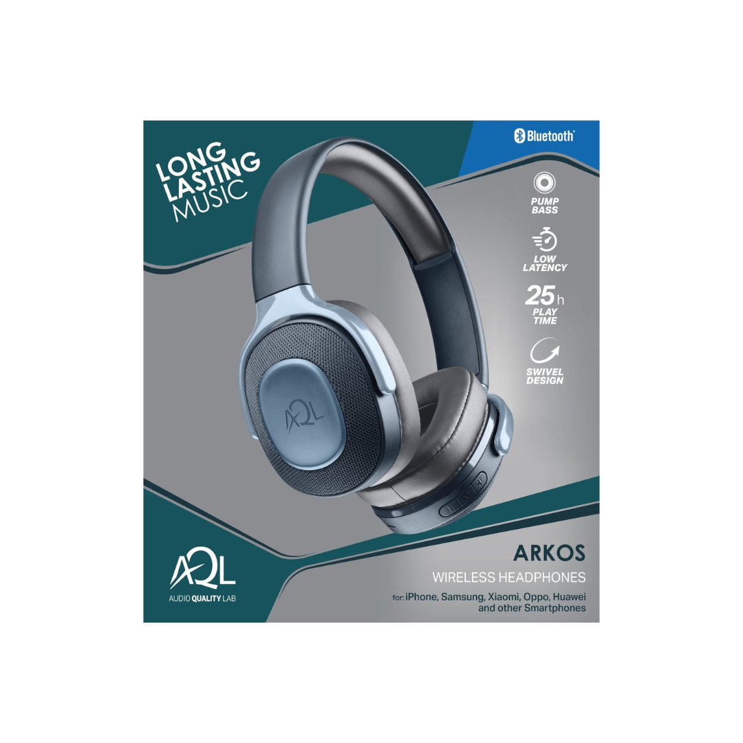 Cuffia bluetooth Arkos uniiversale Blu, Cellularline