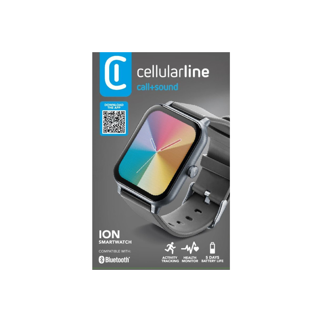 Orologio smart bluetooth nero Cellularline