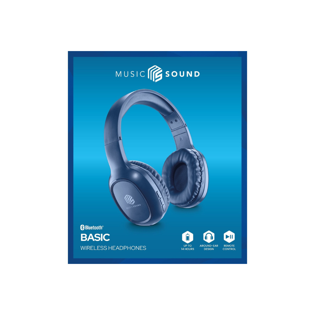 Cuffia bluetooth universale blu Cellularline