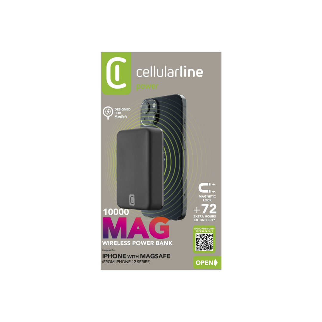 Wireless power bank MAG 10000 per Iphone Cellularline
