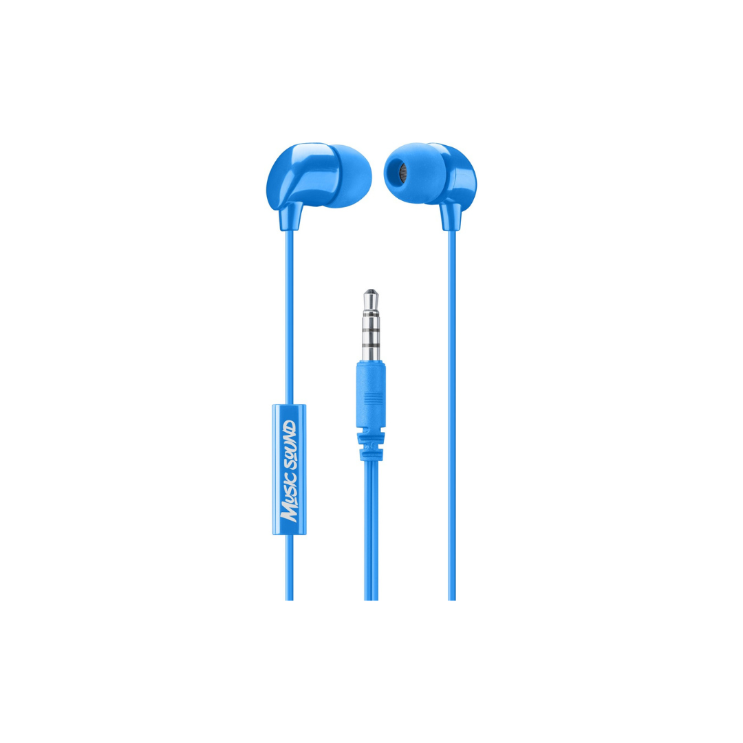 Auricolar blu i In-ear con cavetto aux Cellularline