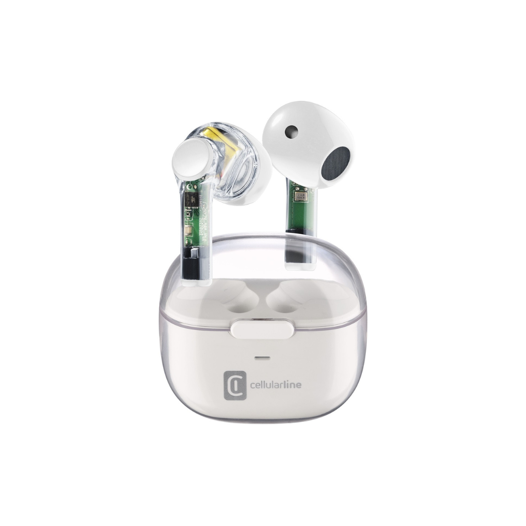 Auricolari Bluetooth® dal design originale, bianco, Cellularline