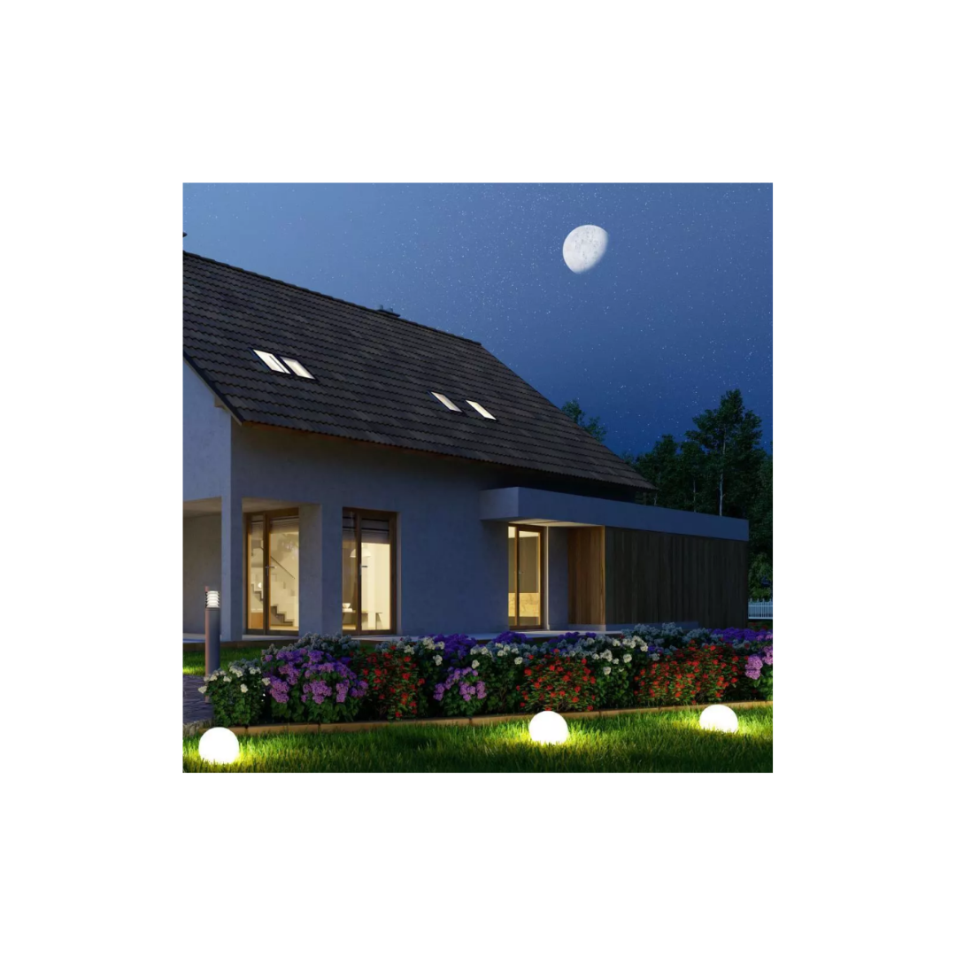 Sfera LED 3W RGB con Telecomando IR 24 Tasti e Alimentatore IP67 Vtac 40201