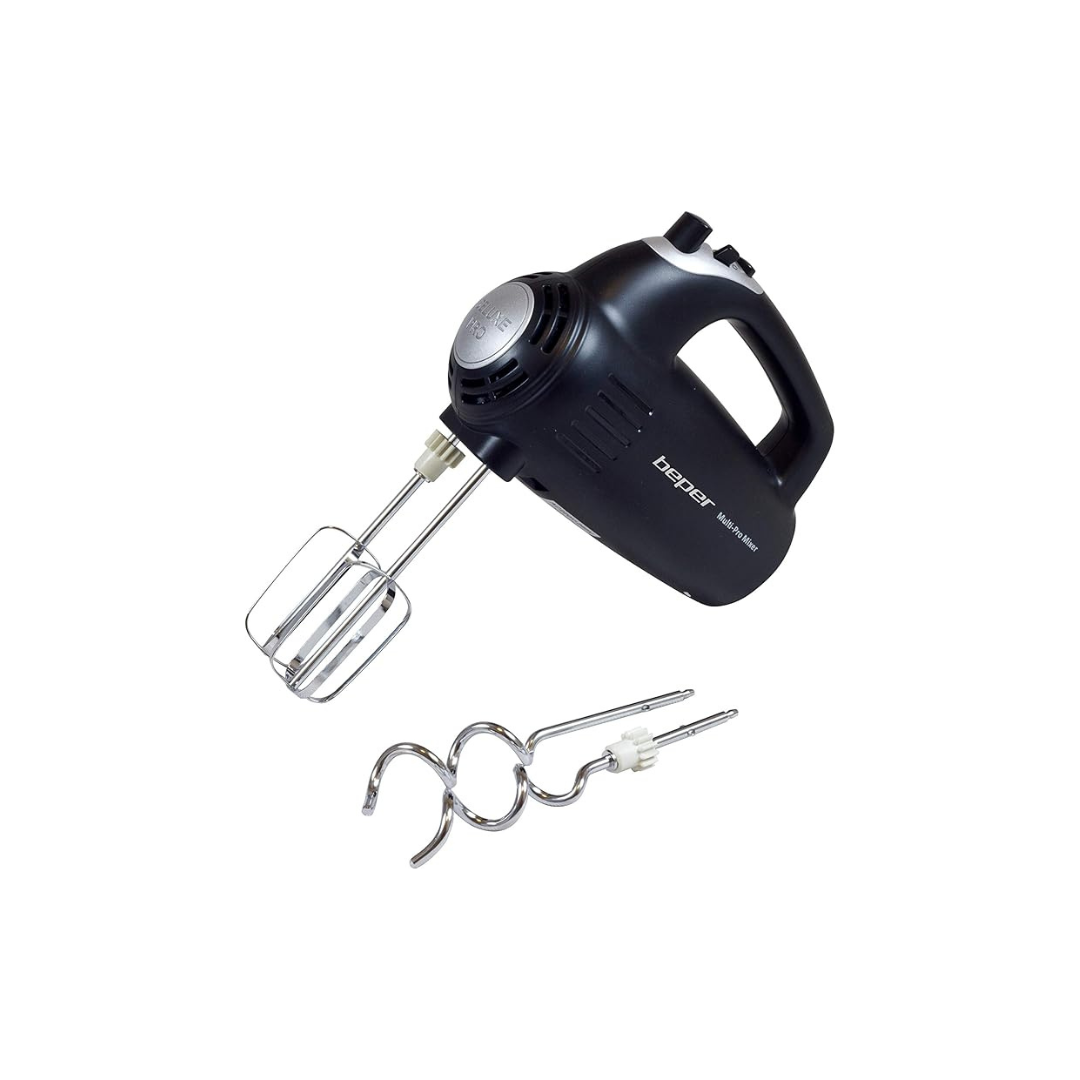 Sbattitore con Ciotola in Acciaio, Argento, 300 W BEPER 90.347