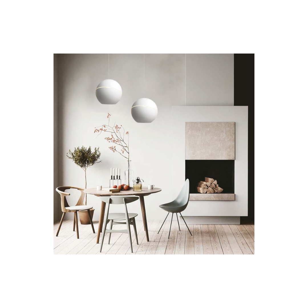 Lampadario LED a Sospensione V‑TAC 8,5 W 3000 K – Corpo Bianco (Cod. 7999)