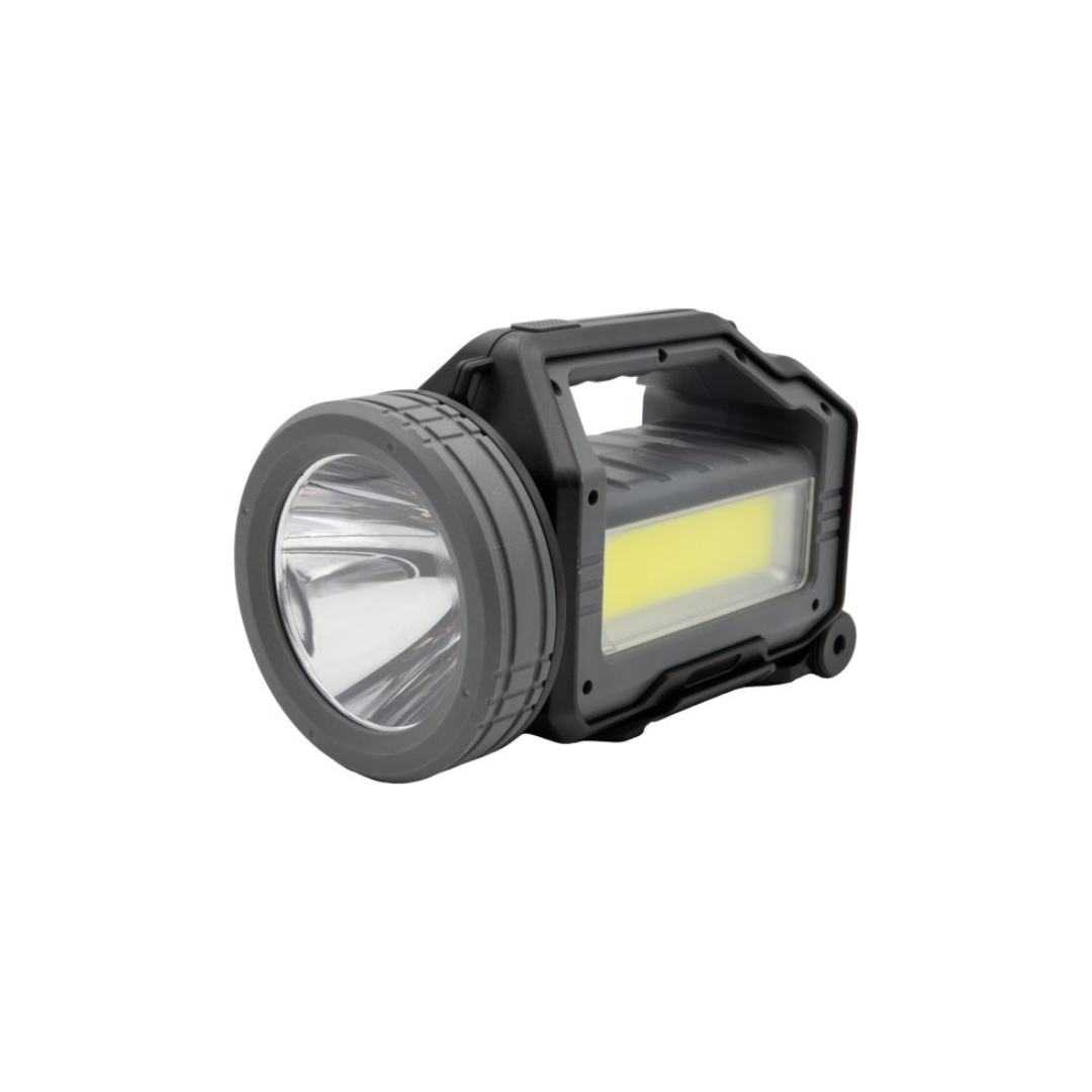 Lampada portatile ricaricabile a LED Brennenstuhl HL 2400 – 2400 lm + 360 lm, IP44, luce da lavoro con power bank USB-C