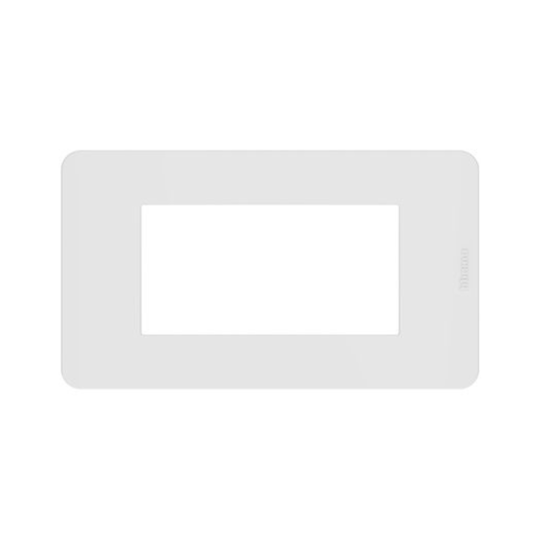 Placca Bticino MatixGO 4 Moduli – Bianco JA4804JW