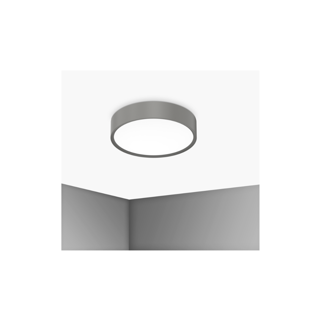 Plafoniera LED CENTURY BLANCA LUXE 300mm Grigio – BCL-1730GR