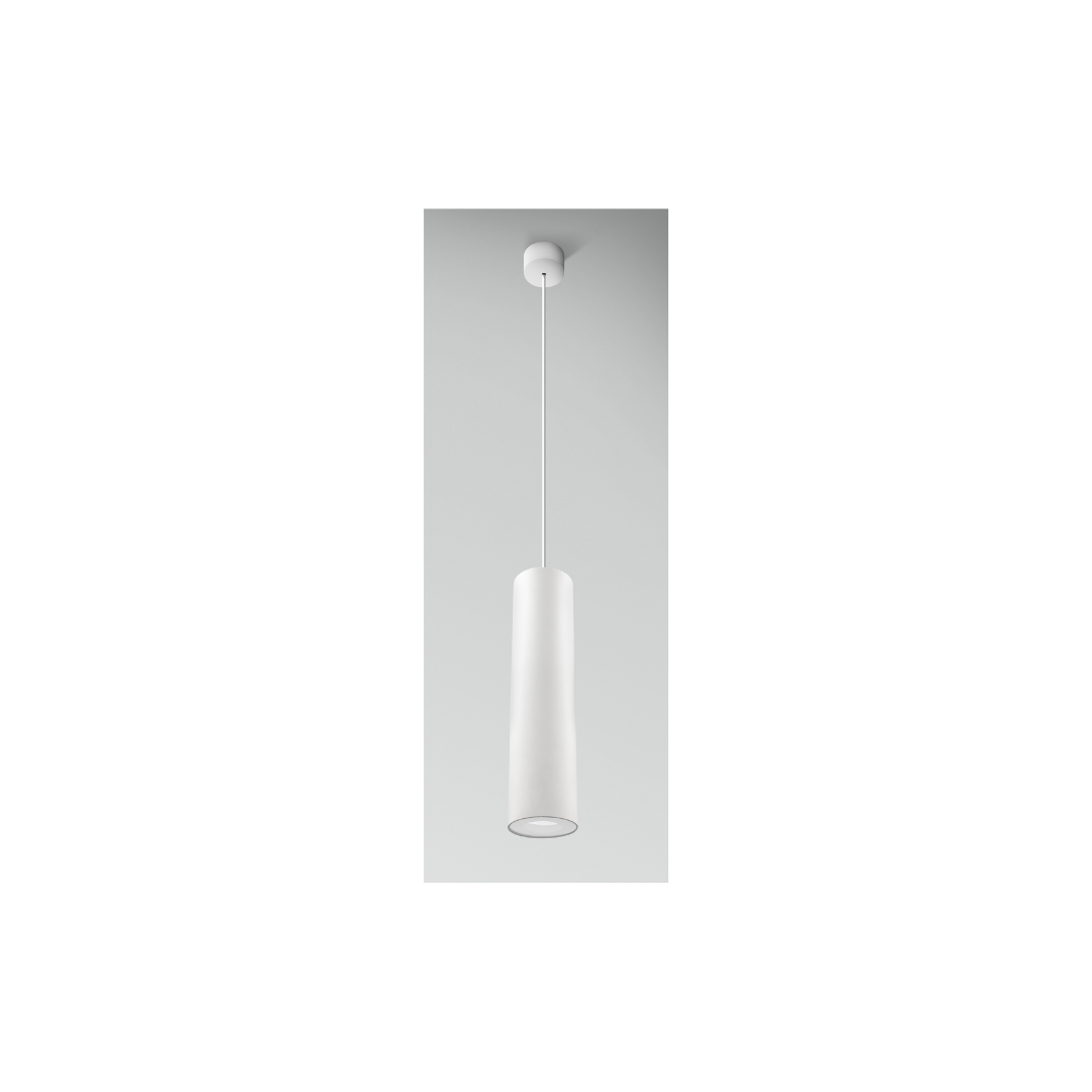 Sospensione Interno Enfasi Stylo Bianca GU10 – Lampada Tubolare ENSTYB-GU10 Century