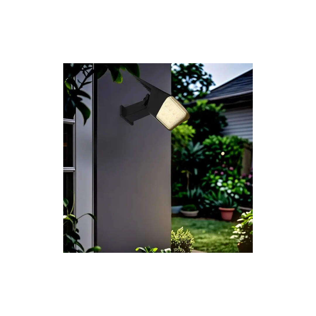 V-TAC Faretto LED da Giardino Solare 1.3W CCT Nero IP65 – Terra/Parete