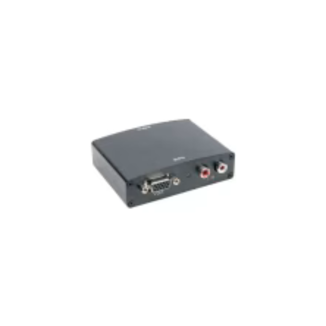 ELCART Converter VGA + Audio → HDMI Art. 42/12360-00 – Ingresso VGA 15-pin + jack audio 3,5mm → uscita HDMI 1080p