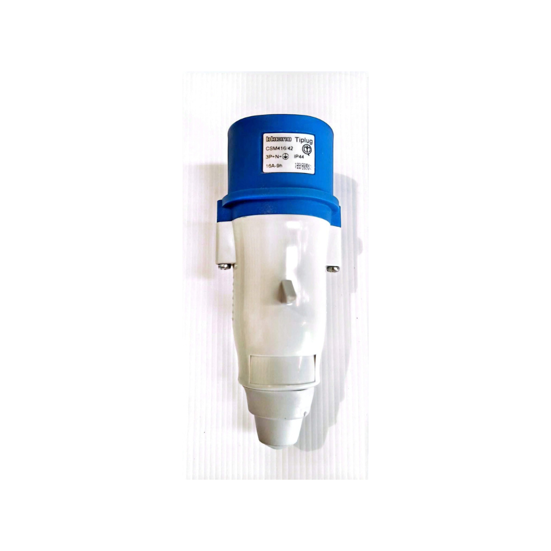 Spina Mobile Industriale Dritta Blu 16A 320V 3P+N+T 9H IP44 – CSM416/42 1 pz disponibile