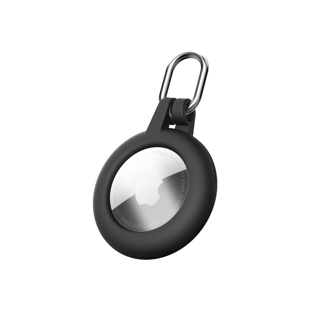Custodia AirTag / Tracy Tag in Silicone Nero Cellularline AIRTAGSOFTSHELLK