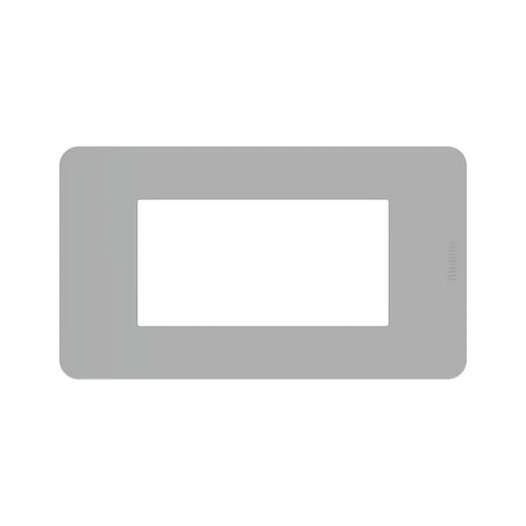 Placca 4P Bticino Matixgo grgio JA4804JG