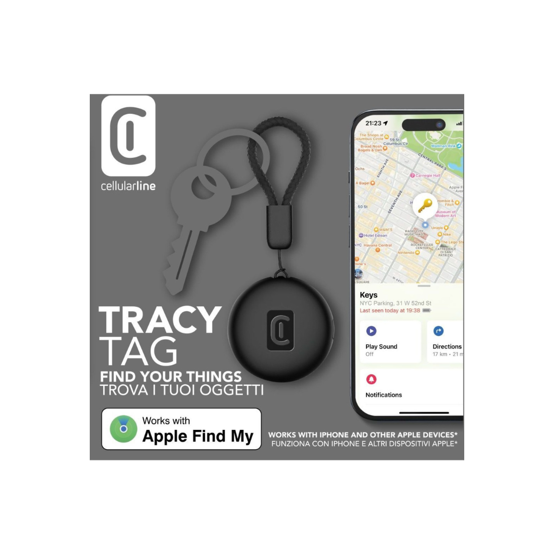 Tracy Tag iOS Nero BTTRACYTAGKN – Trova Oggetti Bluetooth per iPhone