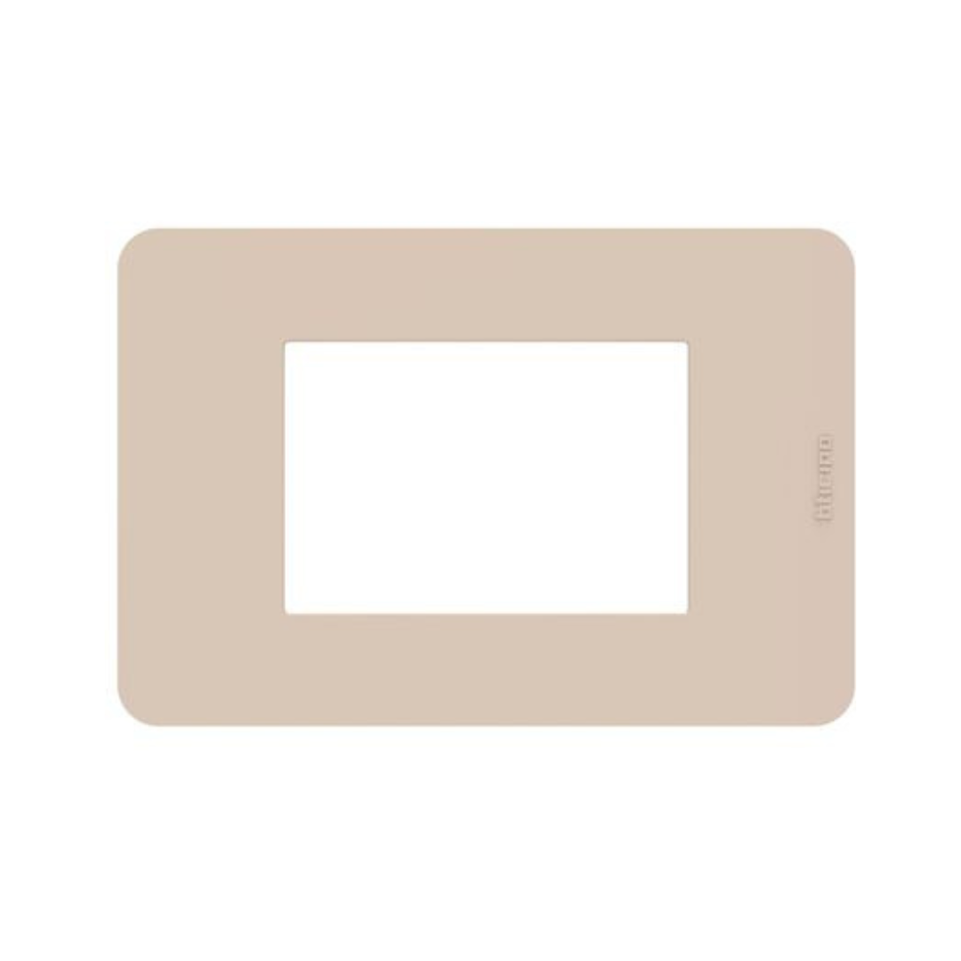 Placca 3 moduli Bticino Matixgo Ritual JA4803TR