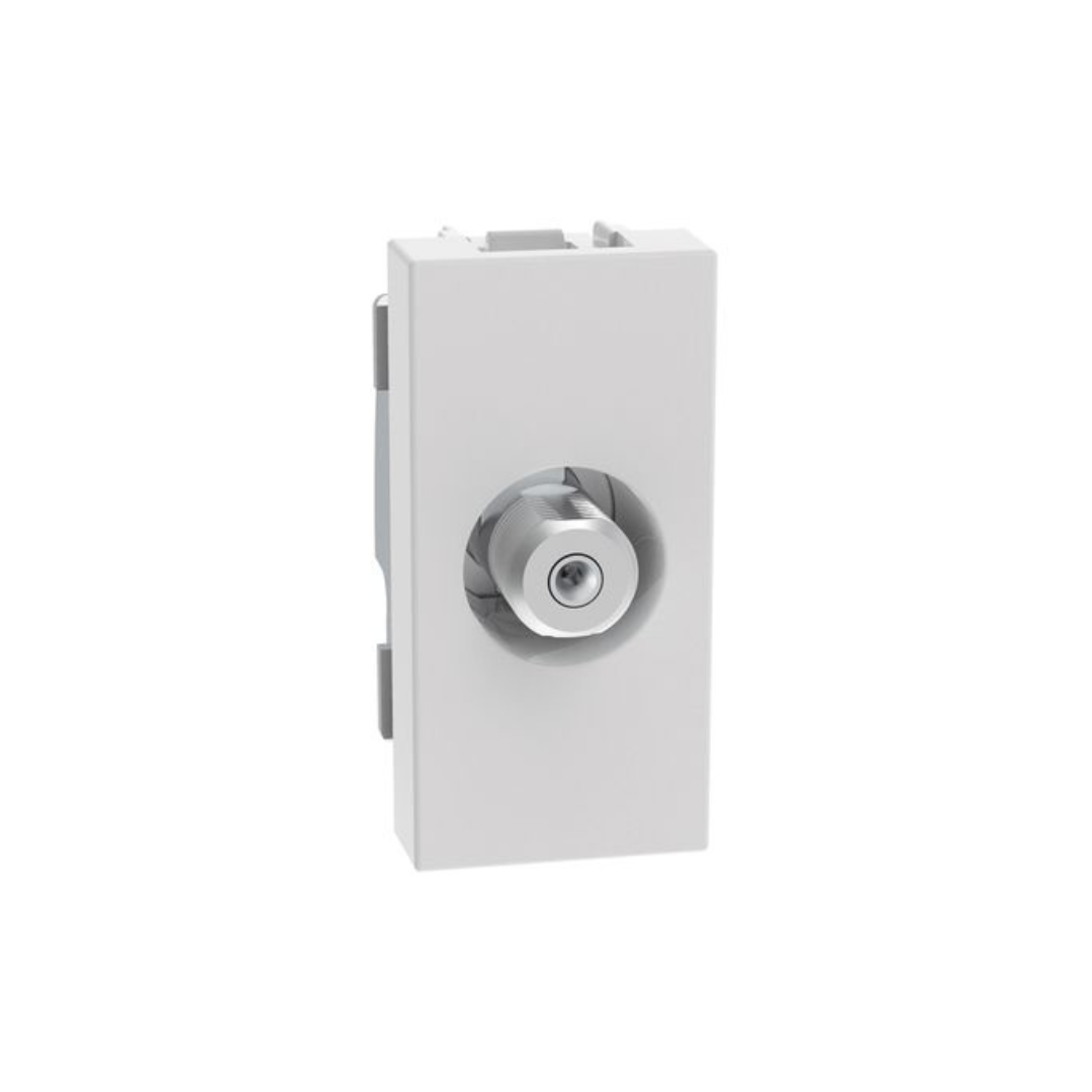 Presa TV/SAT BTicino MatixGO connettore tipo F 75 Ω – 1 modulo Bianco JW4202F
