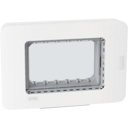 Placca Stagna Bticino MatixGO IP55 3 Moduli – Bianco 28603W