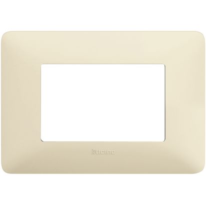 Placca Bticino Matix 3 moduli - colore avorio  AM4803BAV