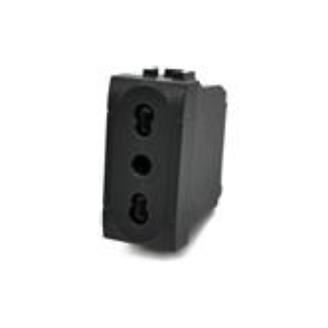 Presa Bivalente Mapam 818N Compatibile BTicino Living – 10/16A Universale