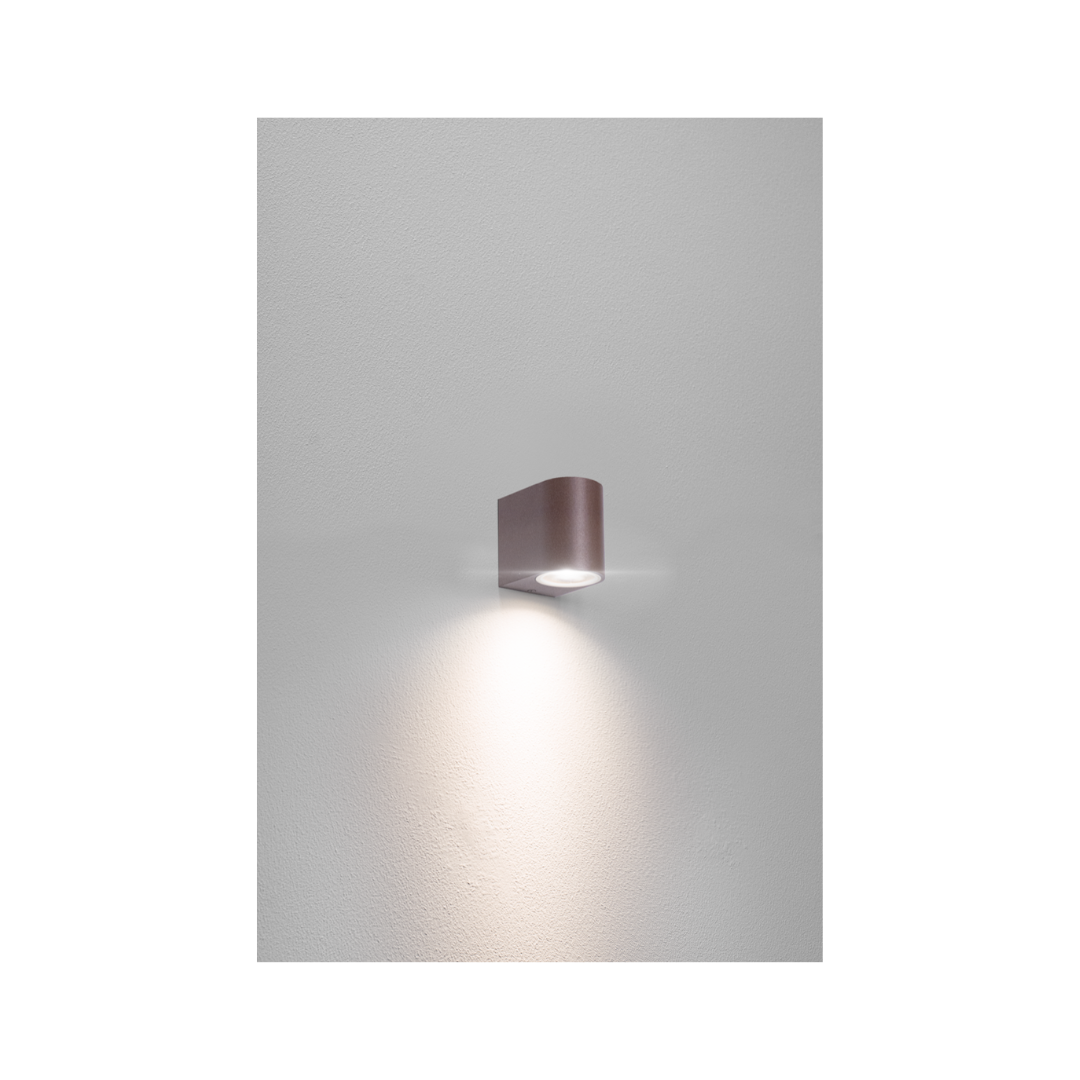 APPLIQUE LED AXO MONODIREZ. CORTEN - GU10 - IP54