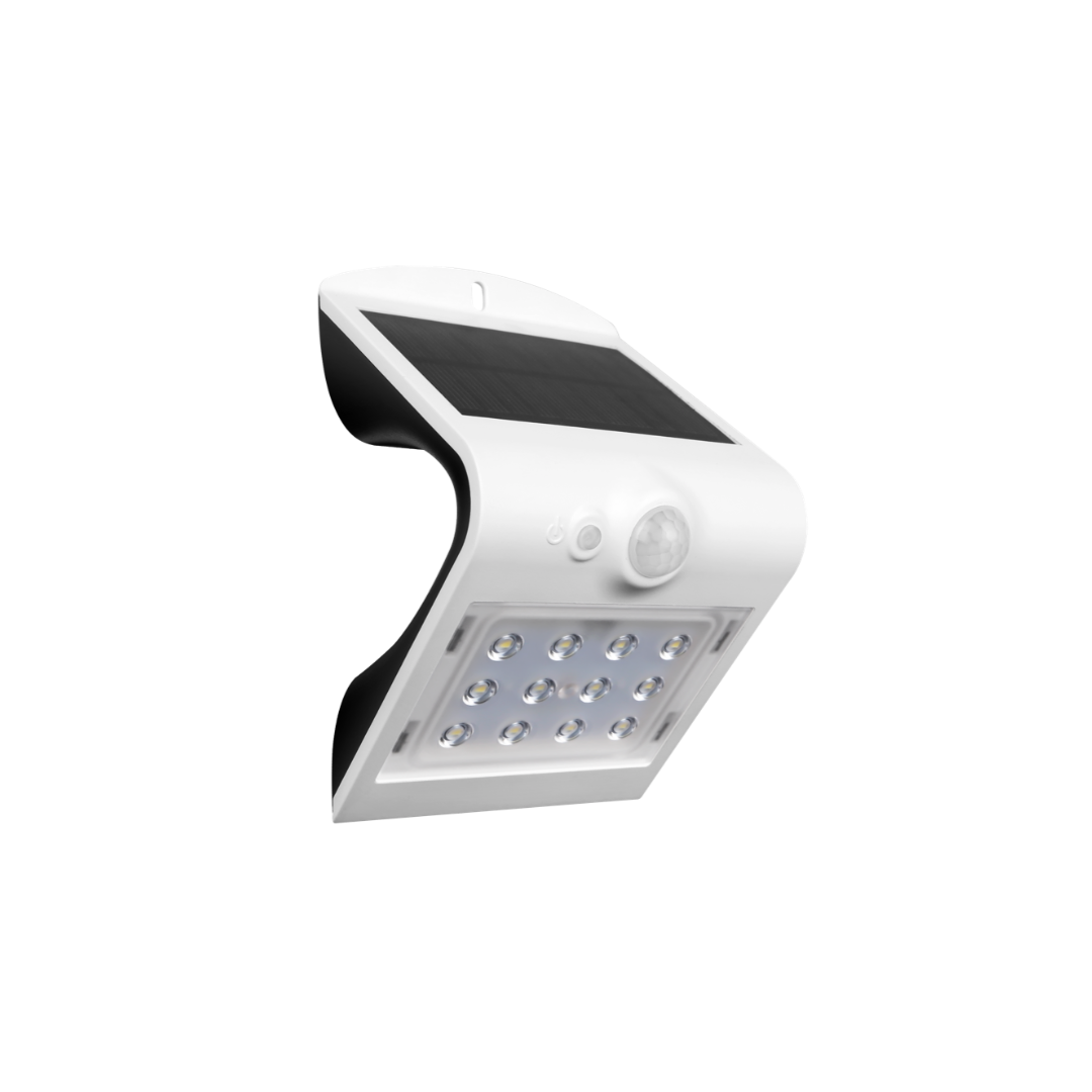 APPLIQUE SOLAR LED ARCADIA 1.5 BIANCO 1.50W - 4000K - 220 Lm - IP65