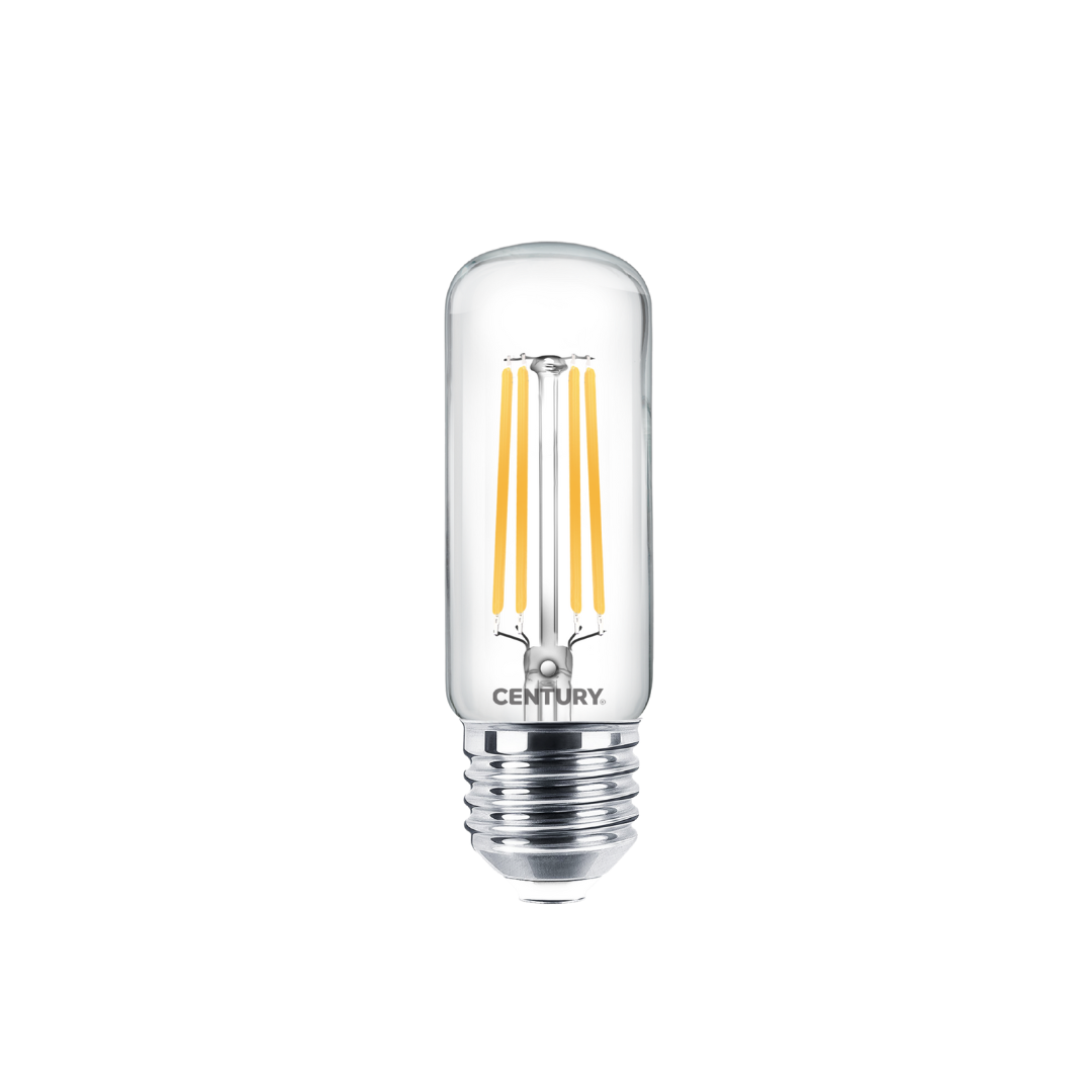 Lampadina LED Filamento Tubolare Incanto Chiara 9W E27 4000K 1300 lm – Century INTB-092740, Luce Neutra